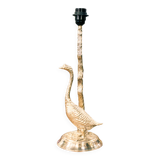 Vintage Silver-Plated Goose Lamp