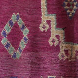 Old moroccan carpet 182 x 392 cm