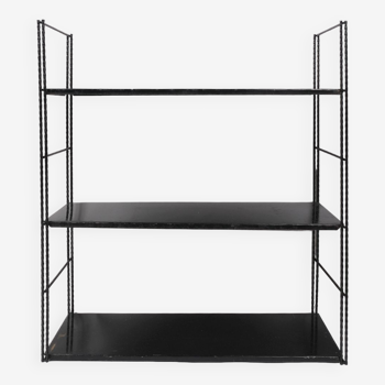 Sheet metal wall shelf