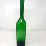 Haute bouteille verte en verre Empoli