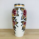 Art Deco vase, Pergola model, Keller & Guérin Lunéville