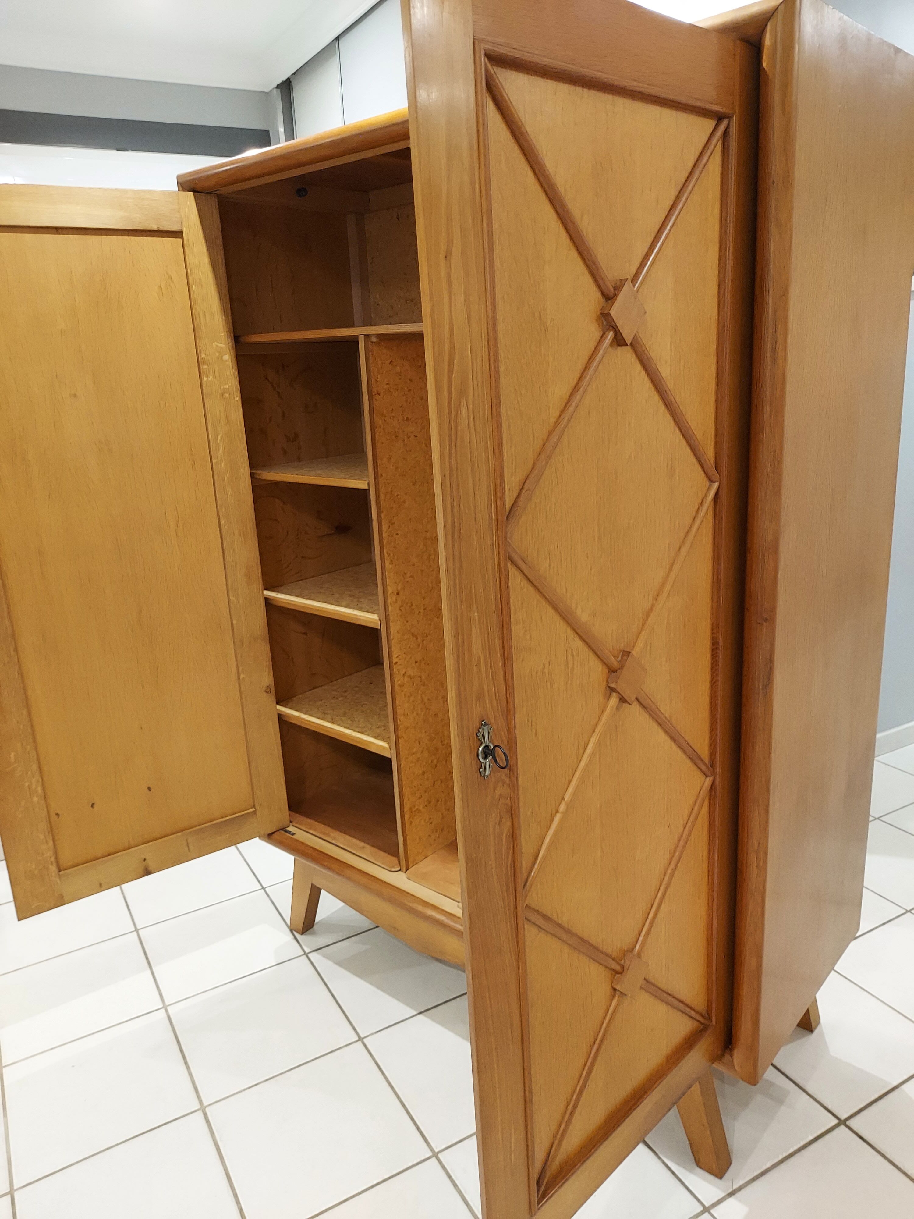 Manufrance vintage crosspiece cabinet 1950s