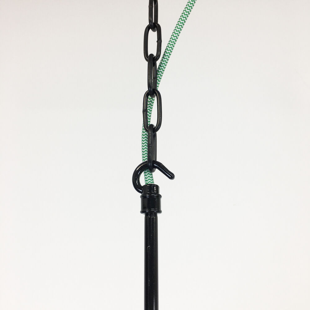 Suspension Czech opaline Teardrop