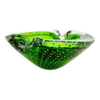 1970s Art Glass Ashtray by Hana Machovska for Mstisov Glassworks