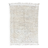 Snow - Moroccan wool Mrirt rug