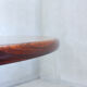 Table ronde danoise en bois de rose, années 1960