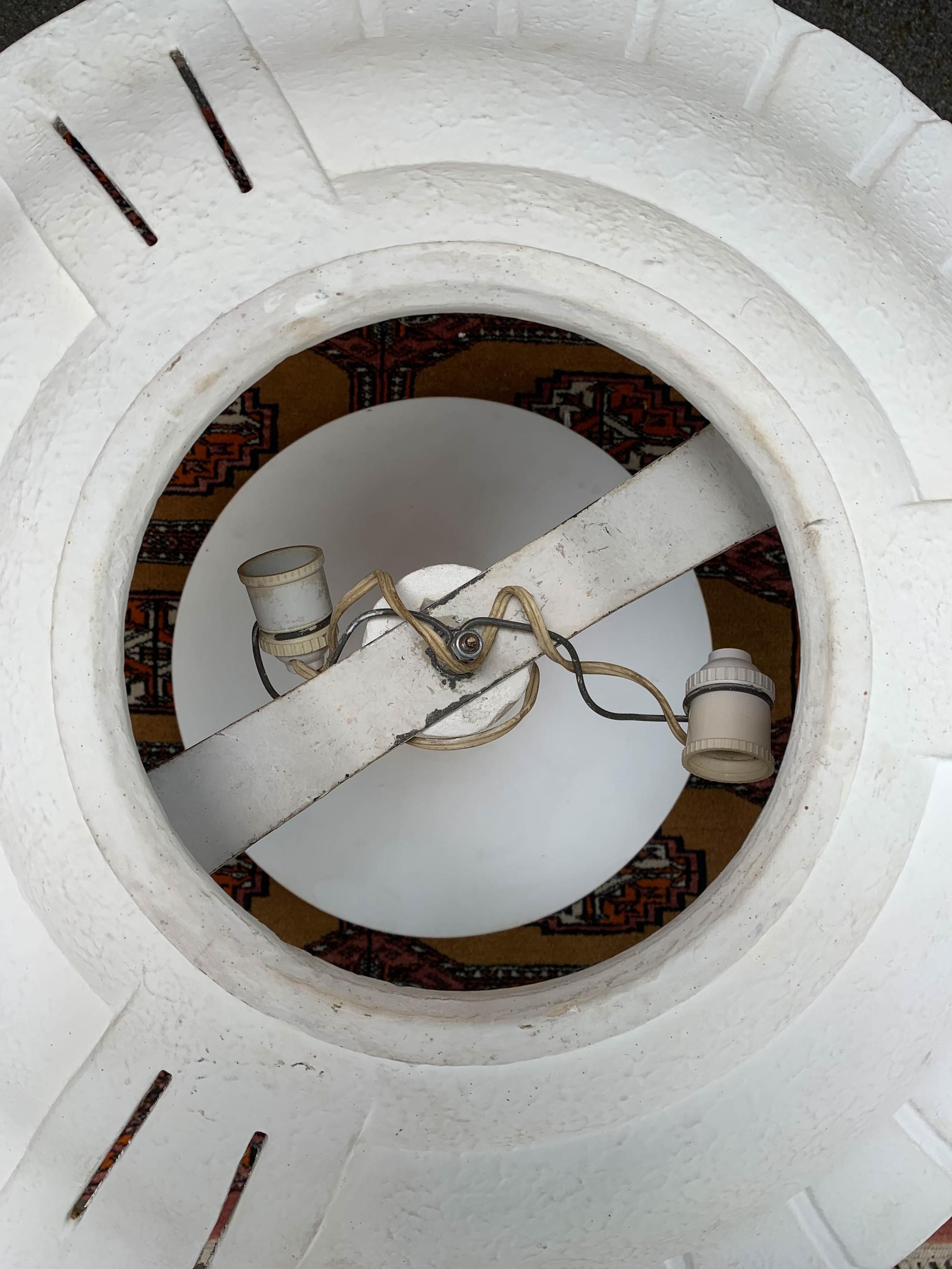 Art deco hanging lamp