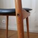 Pair of Licorne chairs by Baumann