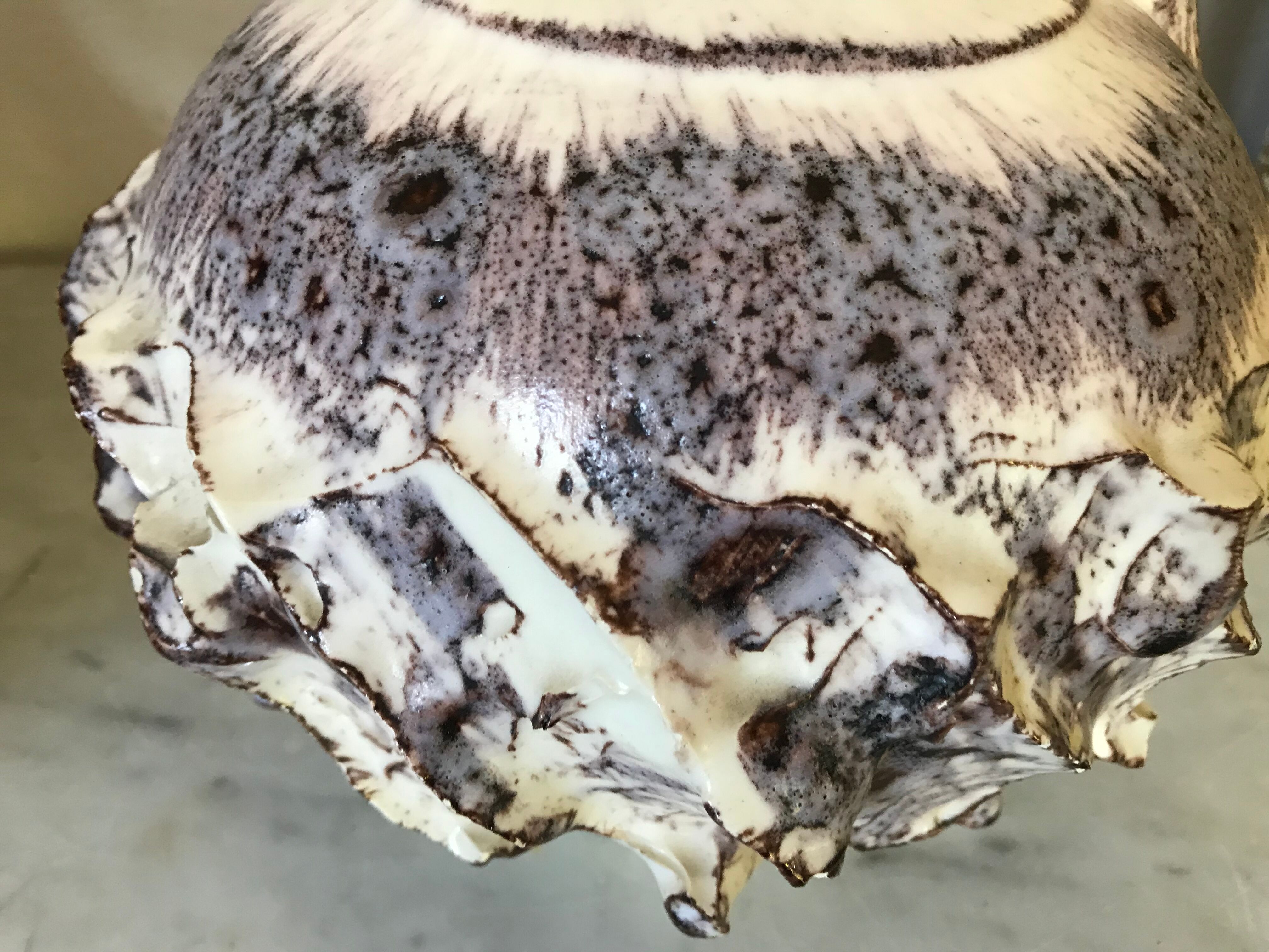 Vintage Vallauris ceramic pitcher