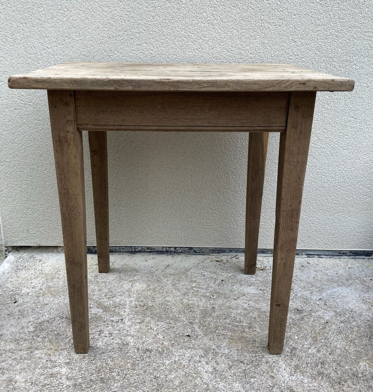 Antique solid wood table