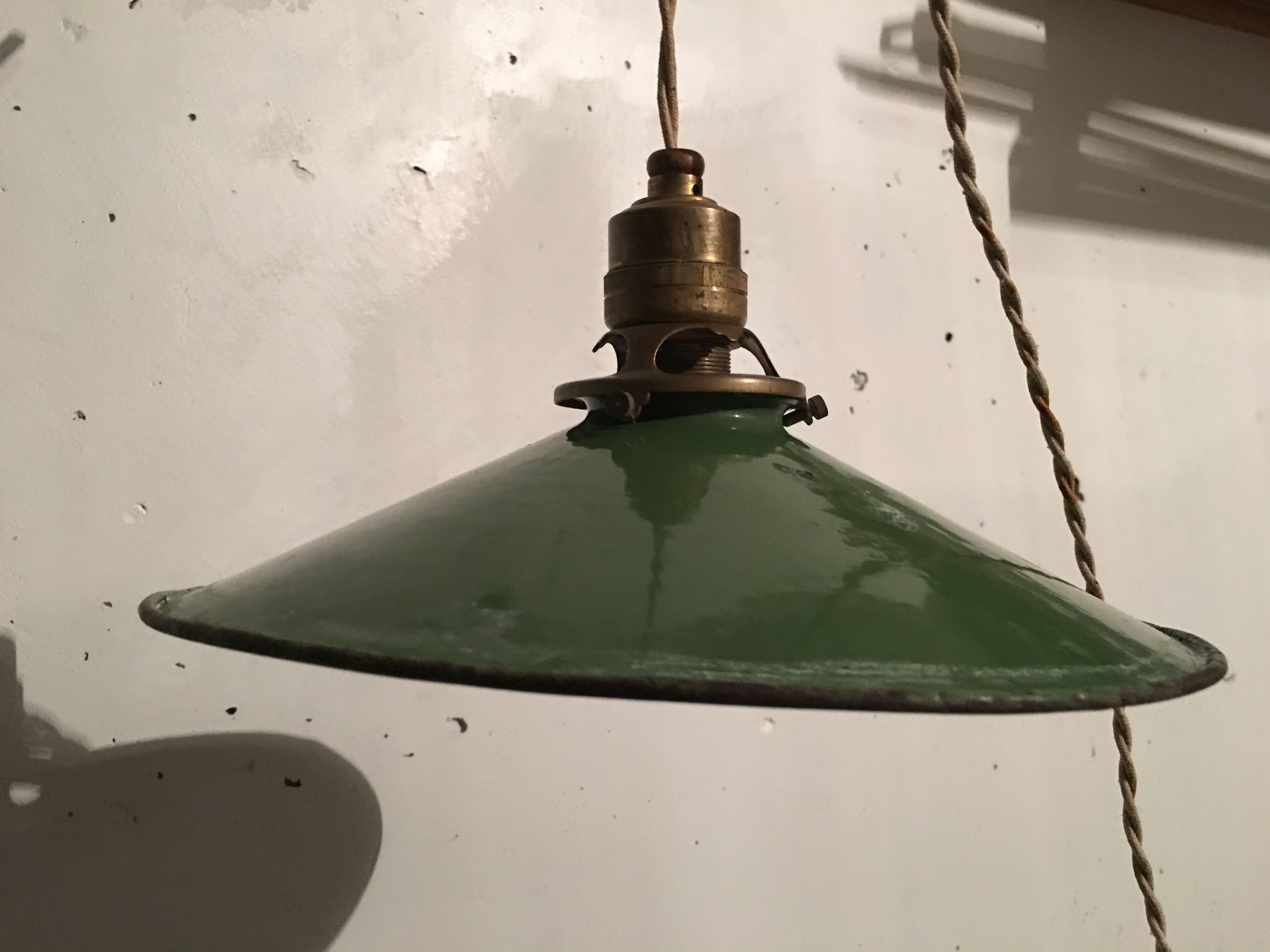 Hanging lamp bowl 50 years