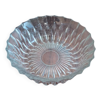 Crystal salad bowl