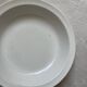 Hollow dish in ivory iron earth Digoin Sarreguemines