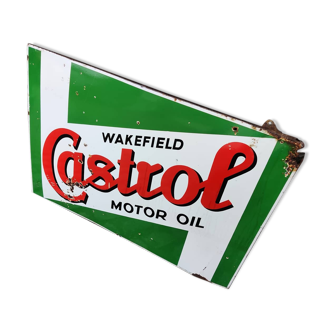 Plaque d’émail Castrol années 1960