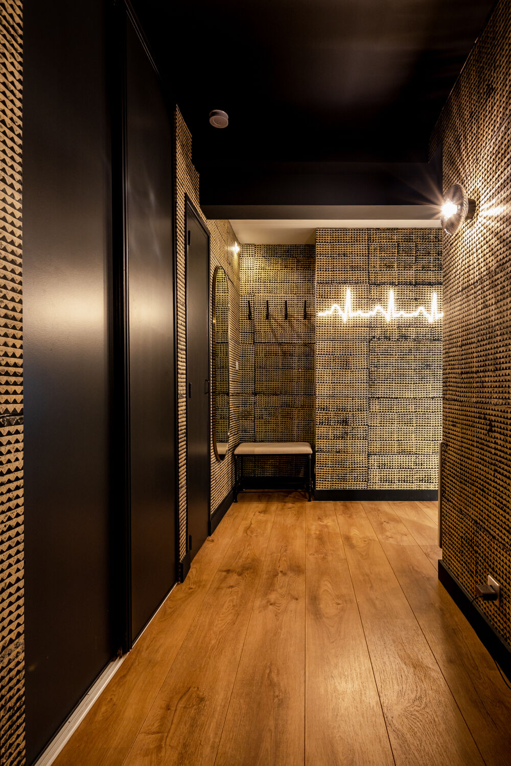 2 wall lights Petite Grace Element Lighting