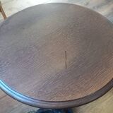 Table bistrot bois ronde