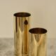 Pair of Norwegian brass candlesticks from the mid-century by Colseth.