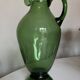 XXL glass vase pitcher from Empoli, blown, H40cm