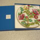 Paris porcelain plate with floral decoration