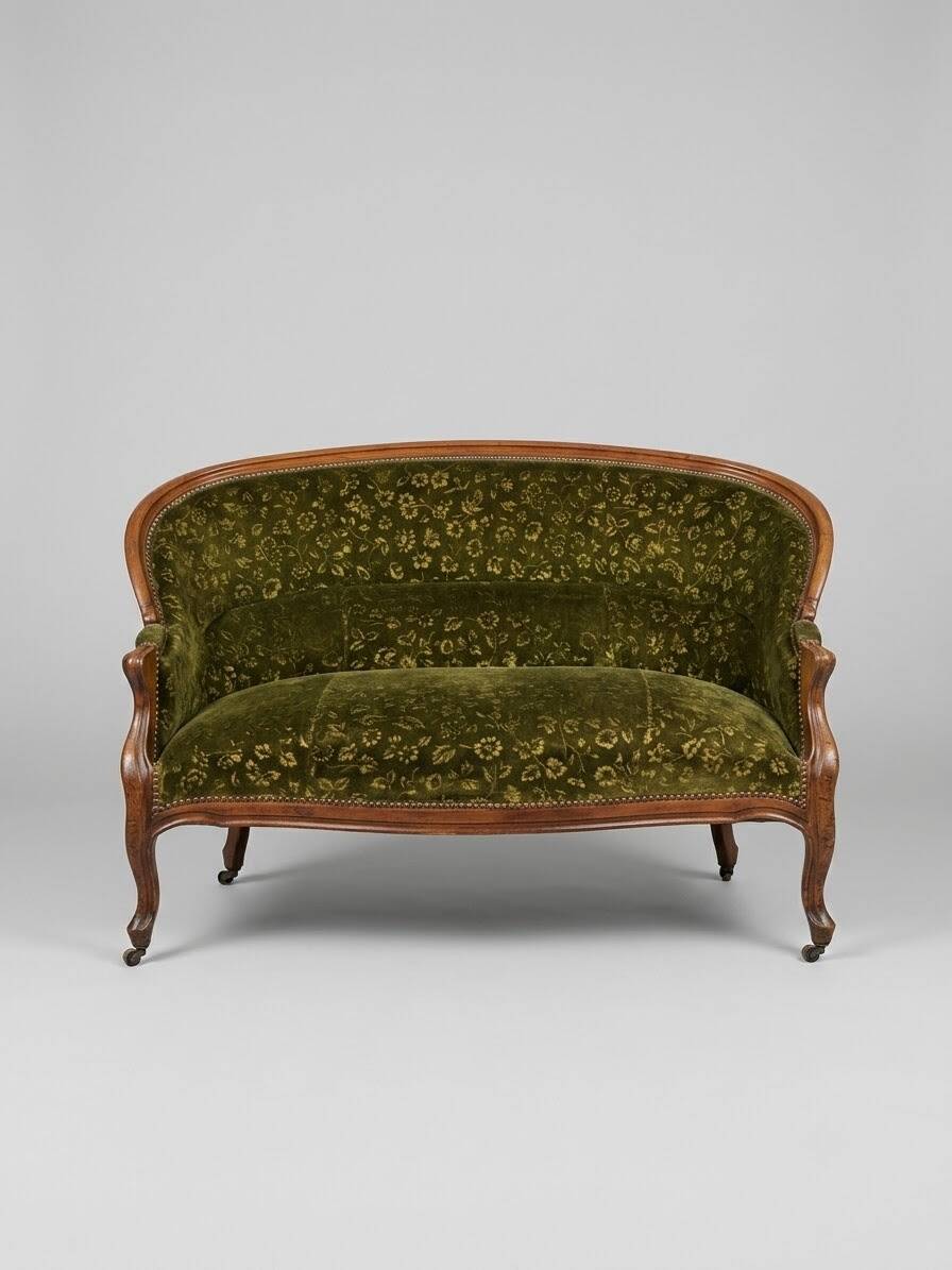 Small Napoleon III sofa