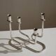 Pair of Italian candlesticks by Gorham Maestri