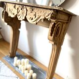 Oak fireplace mantle XIX