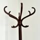 Vintage curved wood parrot coat rack Baumann — Original edition
