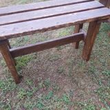 Pair of country country benches