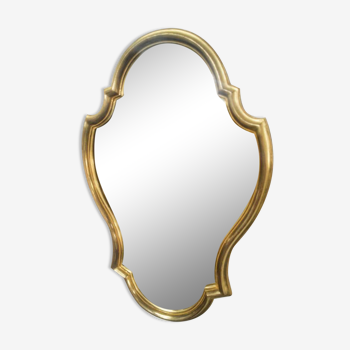 Miroir baroque doré style Louis XV