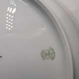 10 soup plates old porcelain royal factory of Limoges
