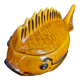 soupière poisson en majolique de Vallauris
