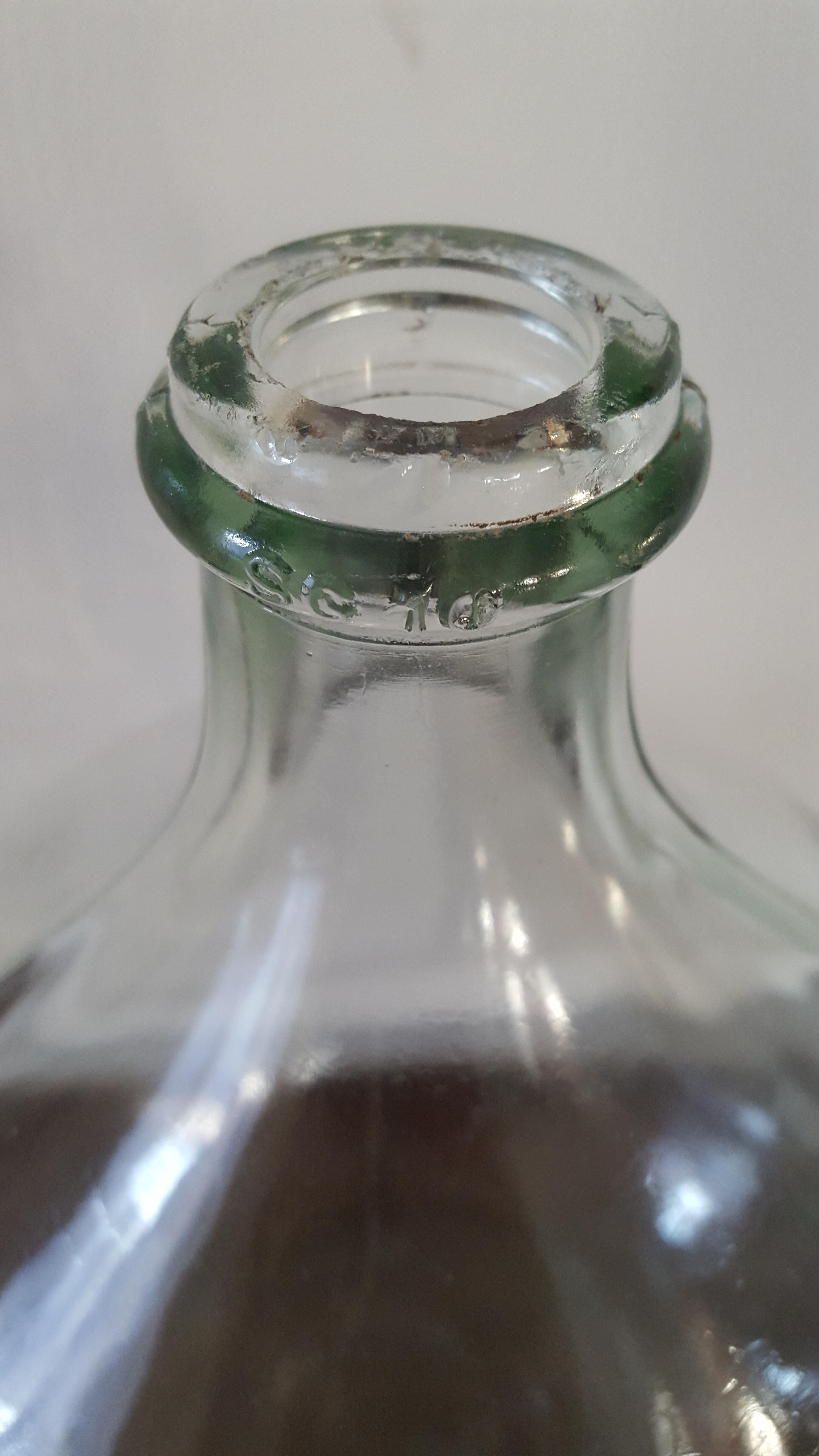 Dame Jeanne 10 litres transparente