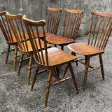 Set of 6 Baumann bistro chairs