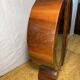 Vintage Art Deco Globe Round Display Cabinet Figured Walnut Circa 1930