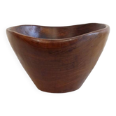 Free-form teak bowl 1960