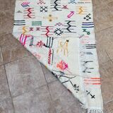 Moroccan Berber rug in hand-woven wool