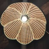 Vintage cane lampshade