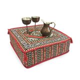 Red anatolian floor table