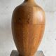 Sculptural wooden vase
