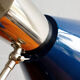 Vintage table lamp bz aka germany, 1960s