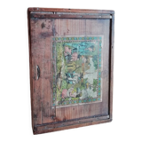 Old wooden construction set