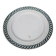 Round plate Céranord - Ondine