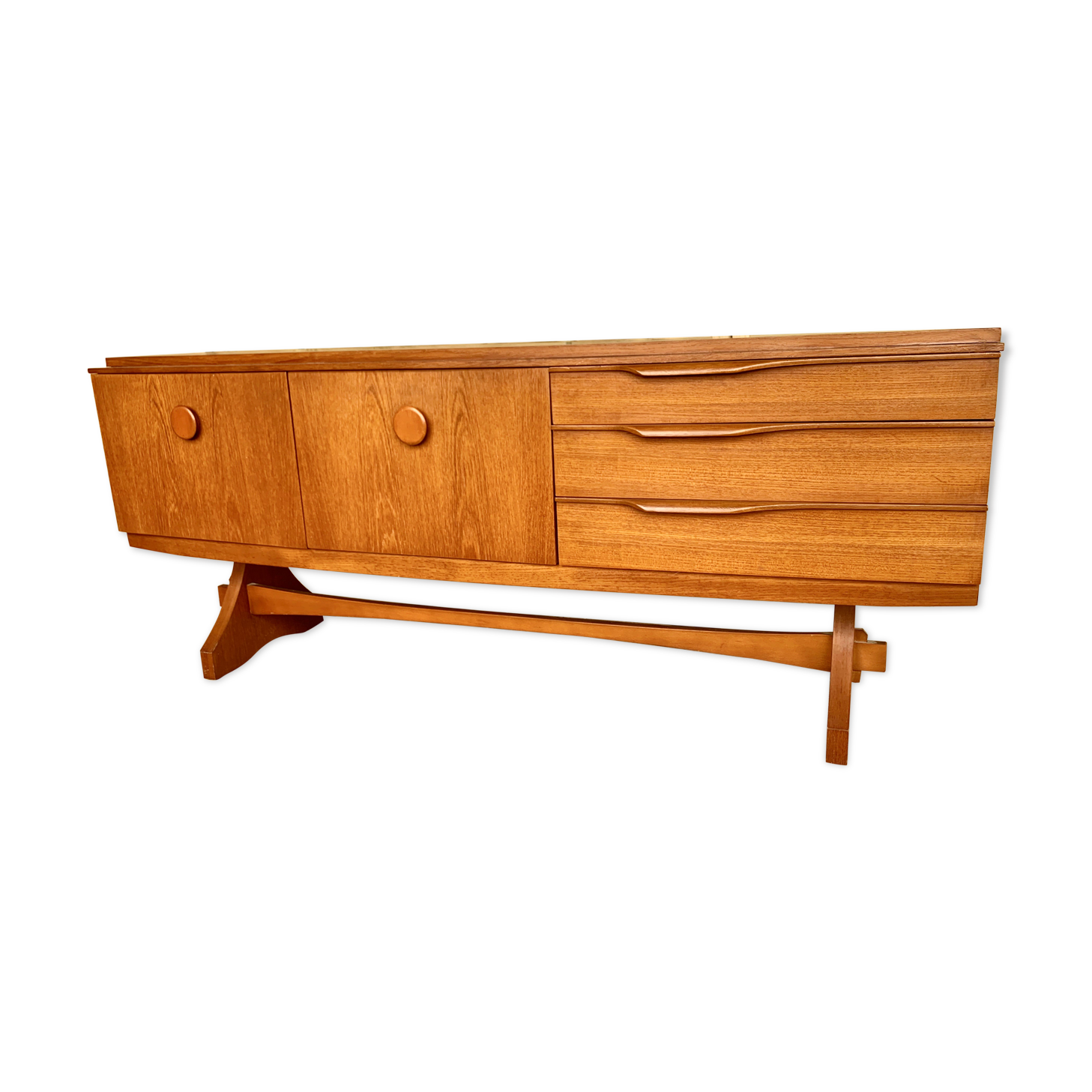 Enfilade anglaise de style scandinave en teck