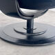 Ancien fauteuil cuir noir « move » design takashi okamura & erik marquardsen pour nelo années 1970 scandinave