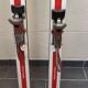 3 pairs of vintage skis: Rossignol Strato, ST 650 & Fischer.