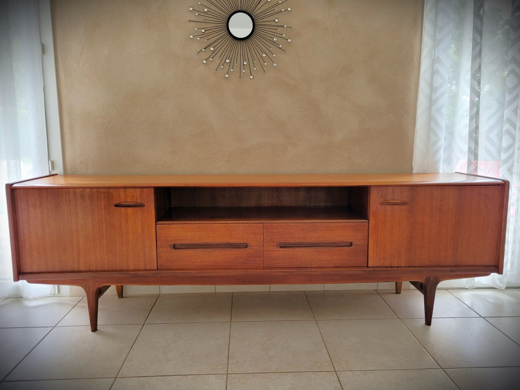 Scandinavian design in teak