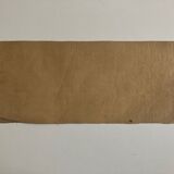 Oil on canvas neo classical fragment of décor frieze in trompe l'oeil 19th greek revival