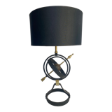 Armillary grass lamp
