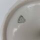 Footed Cup Servant in Limoges Porcelain Floral Decoration Gold Gilding