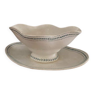 Gien Terre de Fer gravy boat